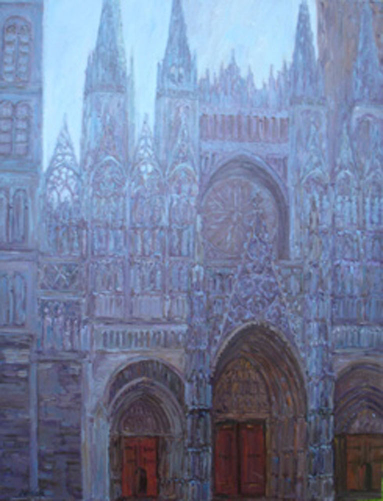 Cathédrale de Rouen (116×89cm)