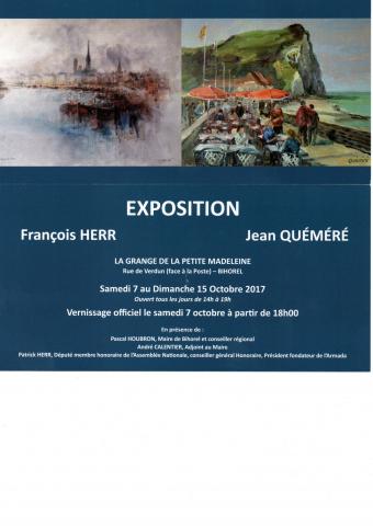 Exposition de peinture impressionniste Bihorel Jean Quéméré